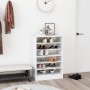 Mueble zapatero de madera contrachapada blanco 60x35x92 cm de vidaXL, Zapateros y organizadores de calzado - Ref: Foro24-8089...