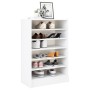 White plywood shoe cabinet 60x35x92 cm by vidaXL, Shoe racks and shoe organizers - Ref: Foro24-808945, Price: 71,99 €, Discou...