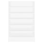 White plywood shoe cabinet 60x35x92 cm by vidaXL, Shoe racks and shoe organizers - Ref: Foro24-808945, Price: 71,99 €, Discou...