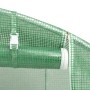 Greenhouse with green steel structure 48 m² 12x4x2 m by vidaXL, Greenhouses - Ref: Foro24-3188065, Price: 586,51 €, Discount: %