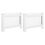 Radiator covers 2 units white MDF 112 cm by vidaXL, Accessories for heating radiators - Ref: Foro24-276003, Price: 163,10 €, ...