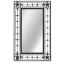 Rectangular garden wall mirror 50x80 cm black by vidaXL, Mirrors - Ref: Foro24-275613, Price: 50,99 €, Discount: %