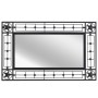 Rectangular garden wall mirror 50x80 cm black by vidaXL, Mirrors - Ref: Foro24-275613, Price: 50,99 €, Discount: %