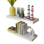 Wall shelves 4 units white 60 cm by vidaXL, Shelves and shelves - Ref: Foro24-275997, Price: 67,69 €, Discount: %