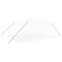 Greenhouse with white steel structure 16 m² 4x4x2 m by vidaXL, Greenhouses - Ref: Foro24-3188072, Price: 221,64 €, Discount: %