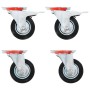 Swivel wheels 12 units 100 mm by vidaXL, Material handling - Ref: Foro24-278017, Price: 68,57 €, Discount: %