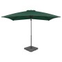 Garden umbrella with green portable base by vidaXL, Umbrellas - Ref: Foro24-276328, Price: 319,72 €, Discount: %