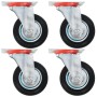 Swivel wheels 32 units 100 mm by vidaXL, Material handling - Ref: Foro24-277960, Price: 224,99 €, Discount: %