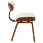 Dining chairs, 6 units, curved wood and synthetic leather by vidaXL, dining chairs - Ref: Foro24-278717, Price: 734,45 €, Dis...