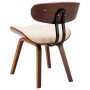 Dining chairs, 6 units, curved wood and synthetic leather by vidaXL, dining chairs - Ref: Foro24-278717, Price: 792,99 €, Dis...