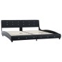 Cama con colchón cuero sintético negro 180x200 cm de vidaXL, Camas y somieres - Ref: Foro24-277578, Precio: 459,85 €, Descuen...