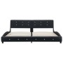 Cama con colchón cuero sintético negro 180x200 cm de vidaXL, Camas y somieres - Ref: Foro24-277578, Precio: 459,85 €, Descuen...