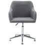 Swivel dining chairs 6 units light gray fabric by vidaXL, dining chairs - Ref: Foro24-278428, Price: 365,63 €, Discount: %