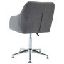 Swivel dining chairs 6 units light gray fabric by vidaXL, dining chairs - Ref: Foro24-278428, Price: 365,63 €, Discount: %