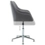 Swivel dining chairs 6 units light gray fabric by vidaXL, dining chairs - Ref: Foro24-278428, Price: 365,63 €, Discount: %