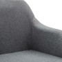 Swivel dining chairs 6 units light gray fabric by vidaXL, dining chairs - Ref: Foro24-278428, Price: 365,63 €, Discount: %