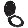 Toilet Seats with Soft Close Lids 2 Pcs Black MDF by vidaXL, Toilet and bidet seats - Ref: Foro24-275905, Price: 69,99 €, Dis...