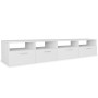 Engineered wood TV stand, 2 units, white by vidaXL, TV Furniture - Ref: Foro24-275110, Price: 129,66 €, Discount: %