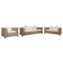 3-Piece Sofa Set with Natural Rattan Cushions by vidaXL, Sofas - Ref: Foro24-278603, Price: 1,00 €, Discount: %