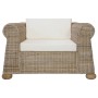 3-Piece Sofa Set with Natural Rattan Cushions by vidaXL, Sofas - Ref: Foro24-278603, Price: 1,00 €, Discount: %