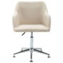 Swivel dining chairs, 6 units, cream fabric. by vidaXL, dining chairs - Ref: Foro24-278432, Price: 365,99 €, Discount: %