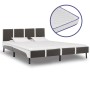 Cama con colchón viscoelástico cuero sintético 180x200 cm de vidaXL, Camas y somieres - Ref: Foro24-277524, Precio: 453,51 €,...