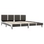 Cama con colchón viscoelástico cuero sintético 180x200 cm de vidaXL, Camas y somieres - Ref: Foro24-277524, Precio: 453,51 €,...