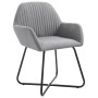 Dining chairs 4 units light gray fabric by vidaXL, dining chairs - Ref: Foro24-277094, Price: 377,25 €, Discount: %