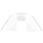 Greenhouse with white steel structure 36 m² 12x3x2 m by vidaXL, Greenhouses - Ref: Foro24-3188054, Price: 467,27 €, Discount: %