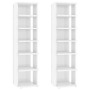 Shoe rack furniture 2 units glossy white 27.5x27x102 cm by vidaXL, Shoe racks and shoe organizers - Ref: Foro24-808498, Price...