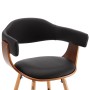 Dining chairs 6 pcs synthetic leather and black curved wood by vidaXL, dining chairs - Ref: Foro24-279492, Price: 601,24 €, D...