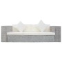 Set of 2-piece gray natural rattan sofas with cushions by vidaXL, Sofas - Ref: Foro24-278797, Price: 797,60 €, Discount: %