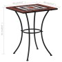 Bistro table and chairs 3-piece set with terracotta and white ceramic mosaic. by vidaXL, Garden sets - Ref: Foro24-279415, Pr...