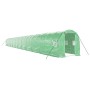 Greenhouse with green steel structure 48 m² 24x2x2 m by vidaXL, Greenhouses - Ref: Foro24-3188027, Price: 698,29 €, Discount: %