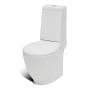 Juego de váter WC y bidé de cerámica blanca de vidaXL, Baños y bidés - Ref: Foro24-270059, Precio: 389,40 €, Descuento: %