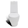 WC- und Bidet-Set aus weißer Keramik von vidaXL, Badewannen und Bidets - Ref: Foro24-270059, Preis: 389,40 €, Rabatt: %