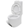 Juego de váter WC y bidé de cerámica blanca de vidaXL, Baños y bidés - Ref: Foro24-270059, Precio: 389,40 €, Descuento: %