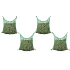 Hay nets 4 pcs square PP 0.9x1 m by vidaXL, Livestock feeders and waterers - Ref: Foro24-279111, Price: 31,86 €, Discount: %