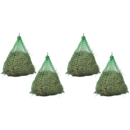 Hay nets 4 pcs round PP 1x1 m by vidaXL, Livestock feeders and waterers - Ref: Foro24-279118, Price: 33,17 €, Discount: %