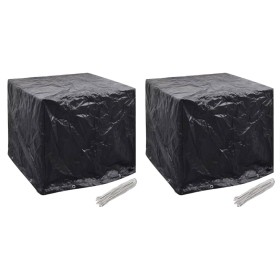 Garden water tank cover 2 pcs 8 eyelets 116x100x8 cm by vidaXL, Garden furniture covers - Ref: Foro24-279126, Price: 32,99 €,...