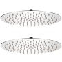 Rain effect shower head 2 pcs stainless steel Ø 30 cm by vidaXL, shower heads - Ref: Foro24-275936, Price: 64,28 €, Discount: %