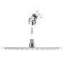 Rain effect shower head 2 pcs stainless steel Ø 30 cm by vidaXL, shower heads - Ref: Foro24-275936, Price: 64,28 €, Discount: %