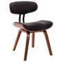 Dining chairs 4 units of curved wood and fabric by vidaXL, dining chairs - Ref: Foro24-278718, Price: 617,17 €, Discount: %