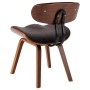 Dining chairs 4 units of curved wood and fabric by vidaXL, dining chairs - Ref: Foro24-278718, Price: 617,17 €, Discount: %