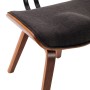 Dining chairs 4 units of curved wood and fabric by vidaXL, dining chairs - Ref: Foro24-278718, Price: 617,17 €, Discount: %