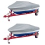 Boat cover 2 units gray 427-488x173 cm by vidaXL, Boat storage covers - Ref: Foro24-279105, Price: 93,30 €, Discount: %