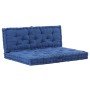 Kissen für Palettenmöbel 2 Einheiten hellblaue Baumwolle von vidaXL, Kissen für Stühle und Sofas - Ref: Foro24-3053641, Preis...