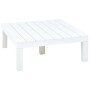 Juego de muebles de jardín 5 piezas plástico blanco de vidaXL, Conjuntos de jardín - Ref: Foro24-3054473, Precio: 416,97 €, D...