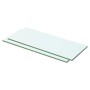 Shelves 2 units with transparent glass panel 50x15 cm by vidaXL, Shelves and shelves - Ref: Foro24-3051558, Price: 26,51 €, D...