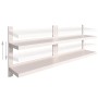 Floating shelves 2 levels 2 units stainless steel 200x30cm by vidaXL, Shelves and shelves - Ref: Foro24-3055899, Price: 176,0...